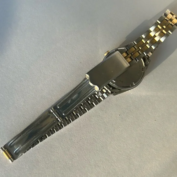 Lorus Vintage Disney Two-Tone Gold and Silver Mickey Mouse Bracelet Watch - Picture 6 of 7